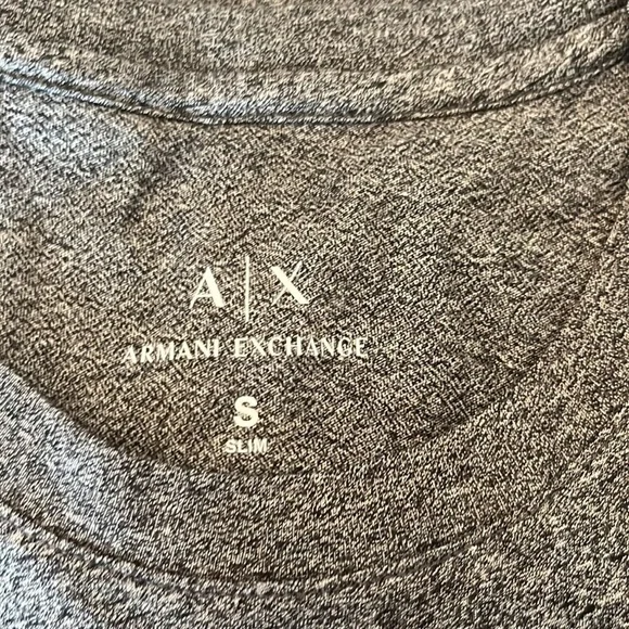 A/X Armani Exchange Slim Fit Crew Neck Pima Cotton Basic Tee - Picture 5 of 6